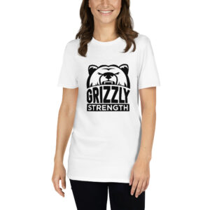 Grizzly Strength T-Shirt Black/White