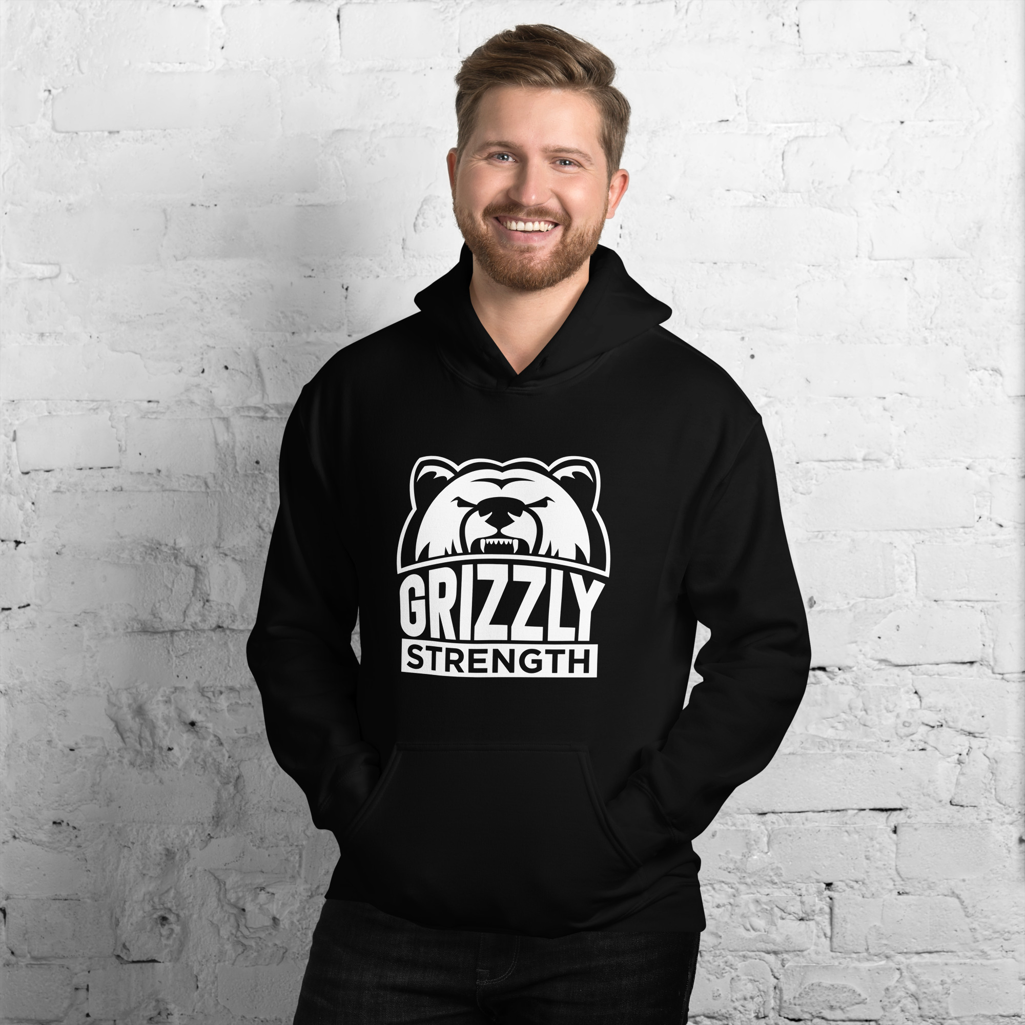 Grizzly Strength Hoodie - Image 3