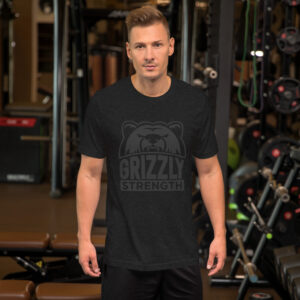 Grizzly Strength T-Shirt Black Out