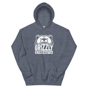 Grizzly Strength Heather Hoodie